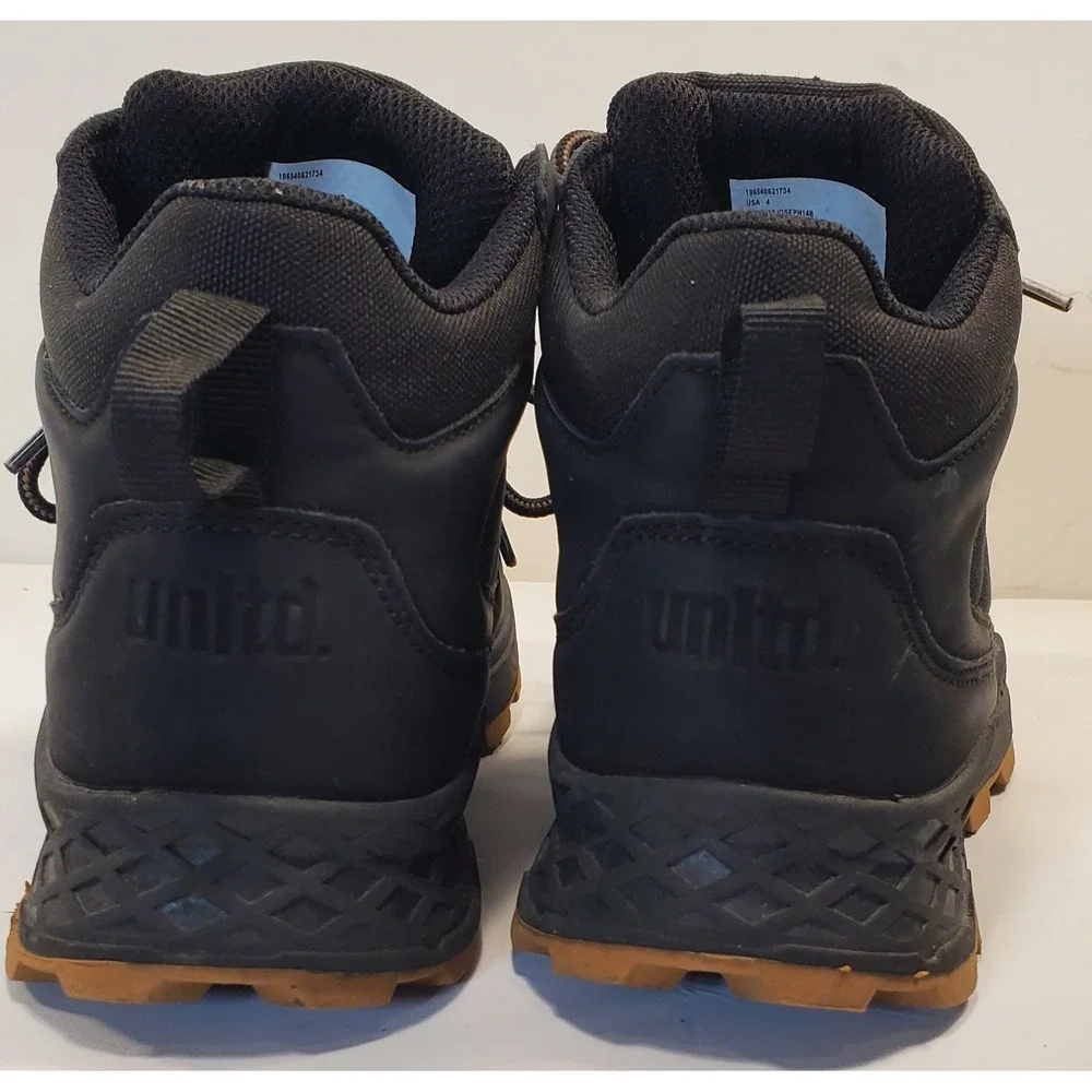 Ecko Unltd Men 4 Black‎ High Top Hiking Boots Gum Sole 59950/09JOSEPH14B